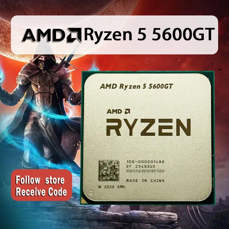 AMD Ryzen 5 5600GT ǰ R5 5600GT 3.6GHz 6 ھ 12  65W L3 = 16M 100 000001488  AM4 CPU, ǰ, ǳ 
